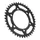 ADAPTABLE MOTORCYCLE REAR SPROCKET KAWASAKI 400 NINJA 400 2018>2023, Z400 2019>2023 520 41 DTS STEEL BLACK (DIAMETER 110/130/10.5) -JT SPROCKETS