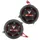 PROTECTION/COUVRE CARTER MOTO POUR YAMAHA 700 MT-07 2014>2020 ALU CNC ANODISE NOIR/ROUGE (PAIRE) -AVOC