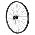 MTB WHEEL DISC 27.5" TRUCKY 30 TUBELESS READY FRONT BLACK HUB VELOX BEARING DISC 6 HOLES THRU AXLE 15/100 RIM 30C 32 SPOKES -WEIGHT MAX 250 kg