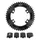 ROAD CHAINRING 4-BOLT DIA. 110 FOR SHIMANO ULTEGRA R8000/R8050 MICHE 46T OUTER BLACK 11-SPEED