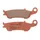 BRAKE PAD SET BREMBO FOR FANTIC 125 XX 2020>2021 FRONT, 250 XEF 2022 FRONT/YAMAHA 125 YZ 2008>2021 FRONT, 250 YZ F 2007>2020 FRONT, 450 YZ FX 2016>2020 FRONT (OFF ROAD SINTERED METAL) -07YA47SD