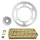 KIT CHAINE ADAPTABLE YAMAHA 800 FZ8 N 2010>2016, FZ8 FAZER S 2010>2016 525 16x46 (DIAM COURONNE 130/150/10.5) (DEMULTIPLICATION ORIGINE) -AFAM