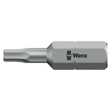 EMBOUT WERA 840/1 HEX PLUS Z 1/4 6 PANS/ALLEN 3 mm L 25 mm -MARQUE ALLEMANDE POUR LES ATELIERS