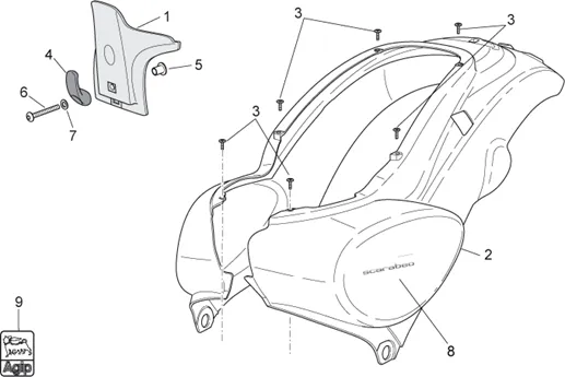 Carrosserie posterieure I