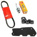 KIT ENTRETIEN SCOOT ADAPTABLE PEUGEOT 50 KISBEE 2T (PACK 4 PIECES) -SELECTION P2R STANDARD