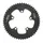 ROAD CHAINRING 5-BOLT DIA. 110 STRONGLIGHT CT2 SRAM 52T OUTER BLACK FOR RED/FORCE/RIVAL 11-SPEED (FOR INNER 36T)