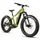 ELECTRIC BICYCLE/E-BIKE MTB FAT BIKE 26 LEADER FOX BRAGA UNISEX GREEN OLIVE 9-SPEED MID-DRIVE MOTOR BAFANG M510 36-SPEED 95NM BATTERY 23,2AH (18'' - H45,7 cm - SIZE M - FOR ADULT OF 168 cm TO 178 cm)