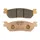 BRAKE PAD SET POLINI FOR MBK 250 SKYLINER REAR, 125 CITYLINER REAR/YAMAHA 250 MAJESTY REAR, 250 X-CITY REAR, 125 XMAX REAR, 250 XMAX REAR (L 100 mm - H 31.5 mm - P 9 mm) (174.2022) (SINTERED METAL)
