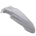 GARDE BOUE 50 A BOITE AV SUPERMOTARD UNIVERSEL BLANC -SELECTION P2R