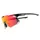 CYCLING GLASSES ADULT GIST ECLIPSE MONTURE BLACK VERRE RED POLYCARBONATE (PROTECTOR 100% CONTRE UVA, UVB, UVC AND LUMIERE BLEUE) COMPATIBLE CLIP VERRES CORRECTEURS REF 225380
