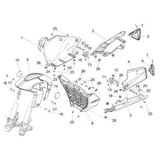 Garde-boue Av.-Embasement