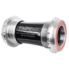BOTTOM BRACKET CUP THREADED ROAD TRIPEAK CERAMIC ANGLAIS/BSC/1,37X24 AXLE 24 mm SILVER (COMPATIBLE ROTOR TT)