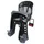 PORTE BEBE/SIEGE ENFANT AVANT POLISPORT A FIXER SUR CADRE BILBY JUNIOR NOIR COUSSIN GRIS (9 A 15Kgs) HOMOLOGUE EN 14344