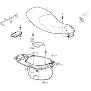 Selle - Compart.p-casque