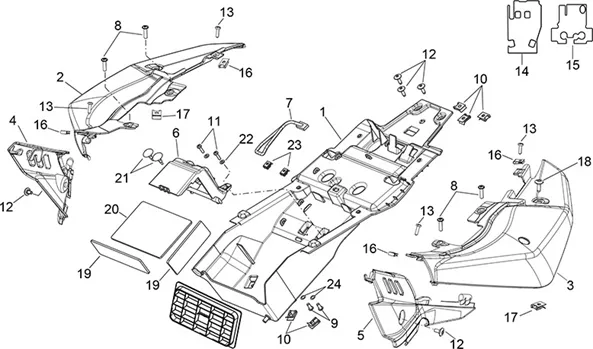 Carrosserie posterieure I
