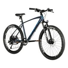 CONVENTIONAL BICYCLE MTB 26 LEADER FOX FACTOR 2025 BLUE NUIT MATTE 9-SPEED FRAME 18 INCHES (SIZE 156 TO 164 cm) -HYDRAULIC TO DISC