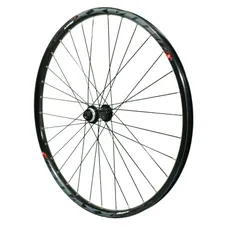 MTB WHEEL DISC 27.5" MAXX 25 FREERIDE TUBELESS READY CENTERLOCK FRONT BLACK SHIMANO TC500 THRU AXLE 15/100 - RIM 25C 32 SPOKES