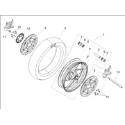Roue avant