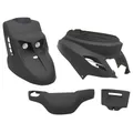 BODYWORK SCOOTER REPLAY DESIGN EDITION FOR MBK 50 BOOSTER 2004>/YAMAHA 50 BWS 2004> MATTE BLACK (KIT 4 PIECES SUPPLIED WITH KIT LIGHTING)