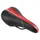 SADDLE JUNIOR NEWTON MISSION BLACK DECO RED/SILVER 240X160MM RAIL STEEL BLACK