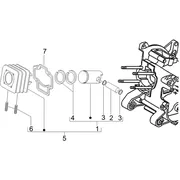 Groupe cylindre-piston-axe
