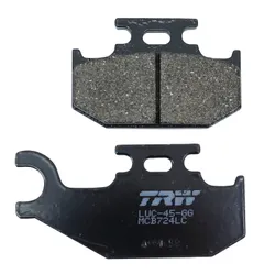 PLAQUETTE DE FREIN TRW POUR SUZUKI 125 BURGMAN 2007> AR, 125 SIXTEEN 2008>2011 AR (MCB724 LC)