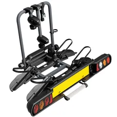 PORTE VELO PLATEFORME PERUZZO PURE INSTINCT POUR 2 VELOS PREMIUM INCLINABLE PLIABLE (MAXI 60Kgs) PRISE 13 BROCHES - COMPATIBLE VAE