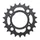 MTB CHAINRING 4-BOLT DIA. 64 FOR SHIMANO ACERA M361 TRIPLE 22T INNER OEM BLACK