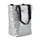 BICYCLE PANNIER GRISE (MATERIAU RECYCLE) MOUNTING KIT CARRIER ON CROCHET