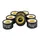 GALET/ROULEAU MAXISCOOTER MAGNETI MARELLI 20x12 15,5g (x8) POUR YAMAHA 250 XMAX, MAJESTY/MBK 250 SKYCRUISER, SKYLINER