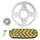 KIT CHAINE ADAPTABLE BRIXTON 125 BX 2018>2020 428 14x47 (DIAM COURONNE 58/90/10.5) (DEMULTIPLICATION ORIGINE) -AFAM