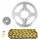 KIT CHAINE ADAPTABLE YAMAHA 125 DT MX 1978>1991 428 16x49 (DIAM COURONNE 62/80/10.5) (DEMULTIPLICATION ORIGINE) -AFAM