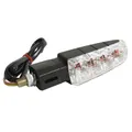 CLIGNOTANT 50 A BOITE ADAPTABLE APRILIA 50 RS 2006>2010 ORANGE/NOIR AV DROIT OU AR GAUCHE (HOMOLOGUE CE) -SELECTION P2R