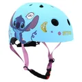 CHILDREN'S BICYCLE HELMET DISNEY STITCH BLUE WITH ADJUSTMENT DIAL ADJUSTMENT SIZE 52-56 (CARD-PACKED)