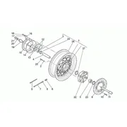 Roue arrière