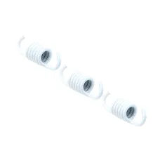 RESSORT EMBRAYAGE SCOOT MALOSSI POUR EMBRAYAGE DELTA/FLY CLUTCH MBK 50 BOOSTER, NITRO/YAMAHA 50 BWS, AEROX/APRILIA 50 SR/MALAGUTI 50 F12 (3 RESSORTS BLANCS DIAM 1,6mm)