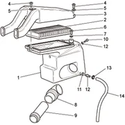 Corps filtre