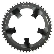 PLATEAU ROUTE 5BRA D.110 POUR SHIMANO ULTEGRA 6750 STRONGLIGHT 50DTS EXTERIEUR NOIR CT2 10V.