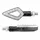 CLIGNOTANT UNIVERSEL REPLAY ARROW 14 LEDS BASE ABS TRANSPARENT/NOIR (L 78mm / H 36mm / L 18mm) (HOMOLOGUE CE) (PAIRE)