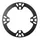 PROTEGE CHAINE VAE/E-BIKE MONO D.104 NOIR ALU 8083 STRONGLIGHT 4 BRANCHES POUR 34/32DTS