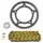 KIT CHAINE ADAPTABLE APRILIA 50 RS 2003->2005 420 11x47 (DIAM COURONNE 102.10/120/8.2) (DEMULTIPLICATION ORIGINE) -AFAM