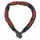 ANTIVOL VELO CHAINE A CLE NEWTON DIAM 5,5 mm LONG 1,00 M NOIR AVEC VERROUILLAGE AUTOMATIQUE (LIVRE AVEC SUPPORT)