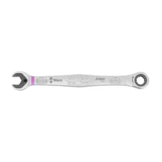 CLE MIXTE/PLATE A CLIQUET WERA 6000 JOKER 8 mm (AVEC FONCTION RETENUE) CHROME MOLY (VENDU A L'UNITE) -MARQUE ALLEMANDE POUR LES ATELIERS