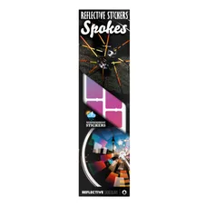 AUTOCOLLANT/STICKER REFLECTIVE FOR SPOKE OF BICYCLE ARC IN CIEL (RAINBOW) (SET OF 30) -REFLECTIVE BERLIN