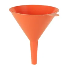 ENTONNOIR PRESSOL EN POLYETHYLENE ORANGE DIAMETRE 150mm (VENDU A L'UNITE)