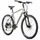 CONVENTIONAL BICYCLE TREKKING BIKE 28 LEADER FOX SUMAVA MEN'S SILVER MATTE 9-SPEED FRAME 22,5 INCHES (SIZE ADULT 190 cm TO PLUS)