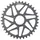 MTB CHAINRING DIRECT MOUNT BOOST FOR SHIMANO FC-M9100/M9120/M9130 STRONGLIGHT SINGLE ALUMINIUM HT3 GREY 36T - 12-SPEED
