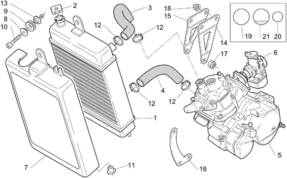Radiateur - Moteur