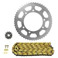 KIT CHAINE ADAPTABLE DERBI 50 SENDA R X-RACE 2006>2011 420 13x53 (DIAM COURONNE 105/125/8.5) -AFAM