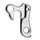 DERAILLEUR HANGER ALUMINIUM MARWI BIANCHI/GIANT/COLNAGO... GH-021 (SOLD INDIVIDUALLY CARDED)